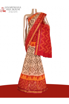 Pochampally cotton silk saree outlet